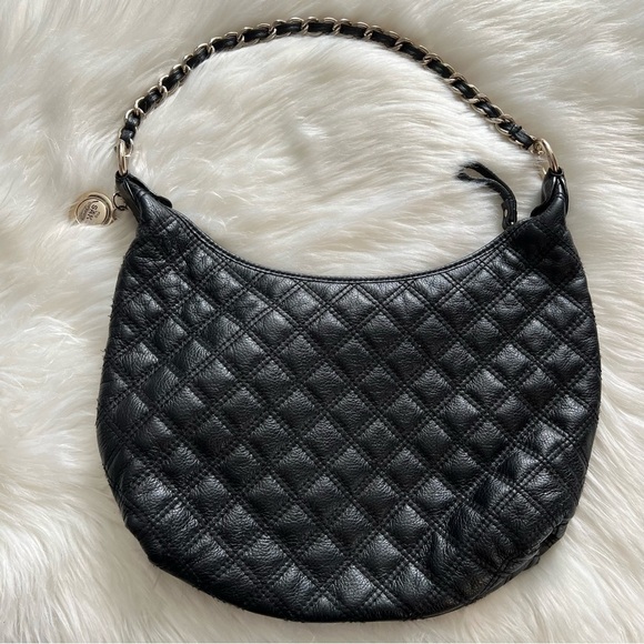 The Sak Pink Label Quilted Chain Strap Shoulder Purse in Black - Picture 2 of 7